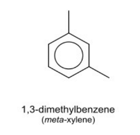 متا زایلین یکی از ایزومر های مهم مخلوط زایلین