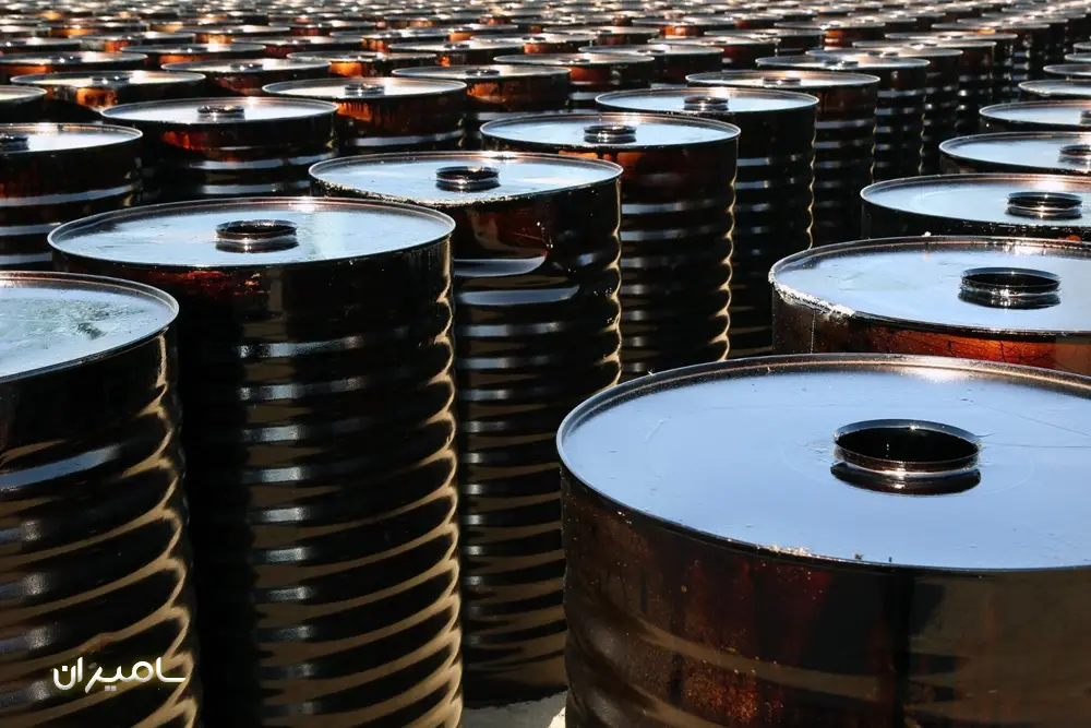 قیر بشکه فلزی یا درام